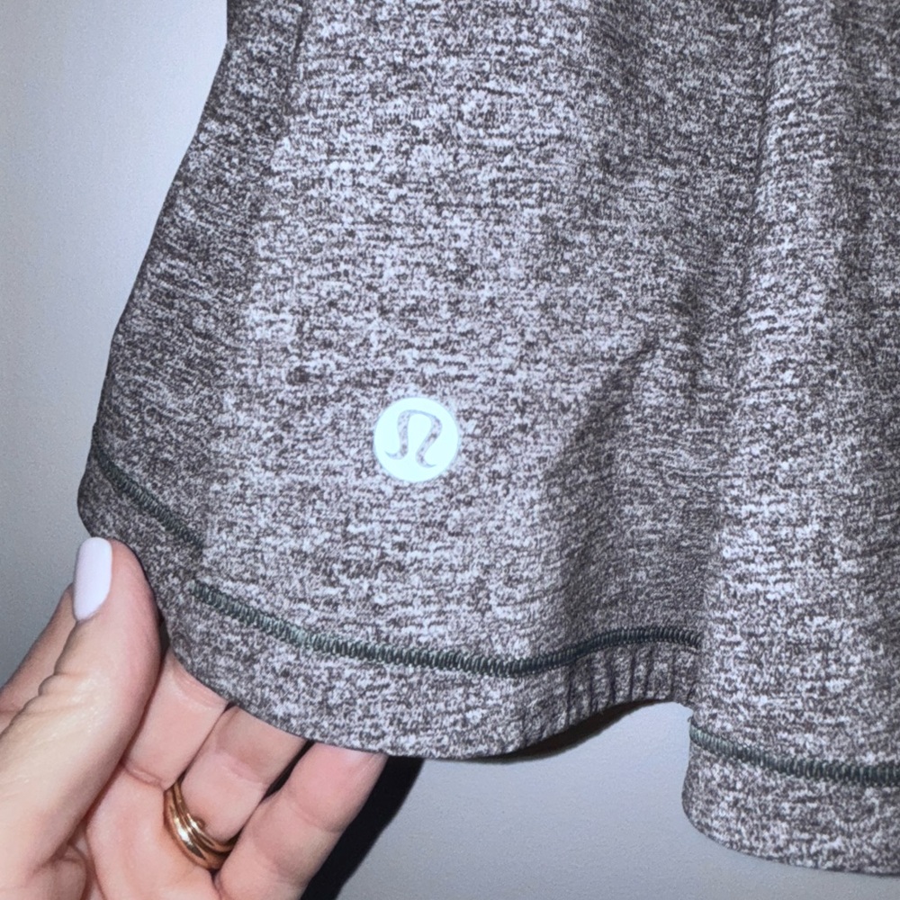 lululemon athletica Gray and Black Skort - Picture 4 of 5